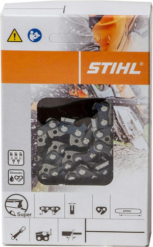 Stihl 14″ Picco Micro Mini Comfort 3 Chainsaw Chain – 3/8″ Low‑Profile × .043″, 50 Drive Links (61 PMMC3) | OEM #36100050050